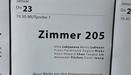 Zimmer 205 (January 23rd, 2020, Karlsruhe/GERMANY)
