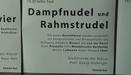 Dampfnudel and Rahmstrudel (January 21st, 2019, Karlsruhe/GERMANY)