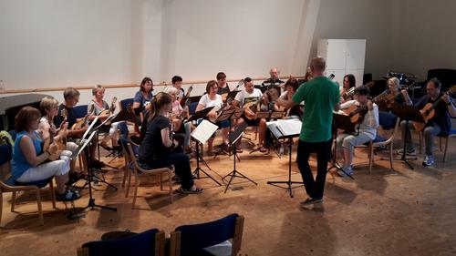 Orchester der KursteilnehmerInnen des Schweinfurter Seminars