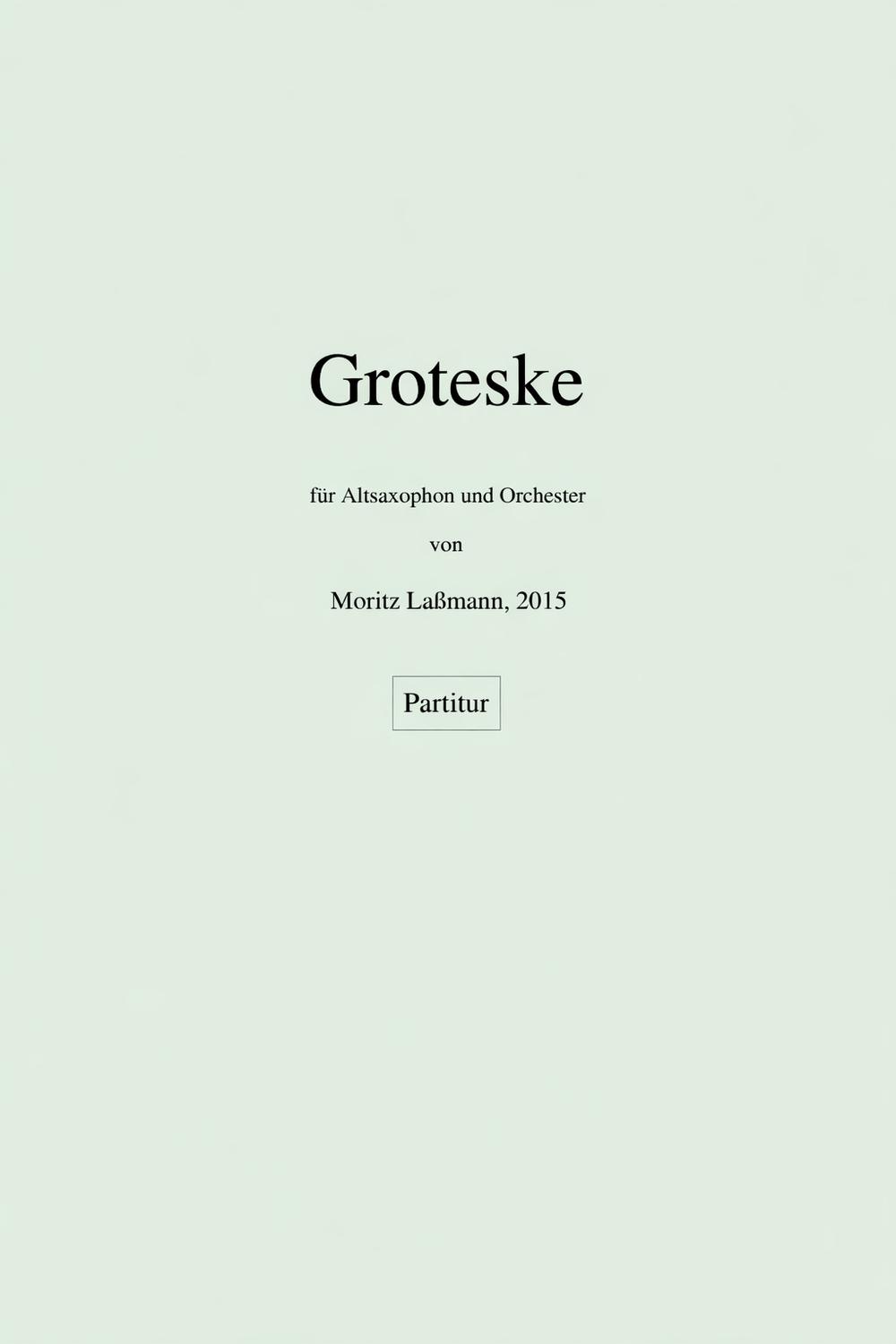 Groteske