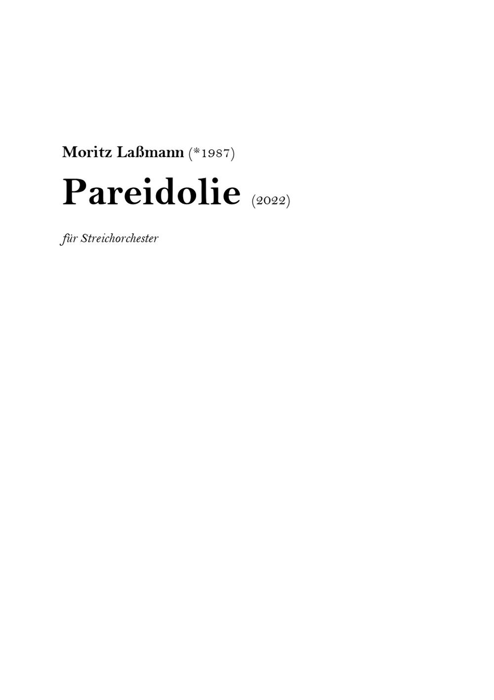 Pareidolie